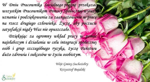 życzenia z okazji dnia pracownika socjalnego
