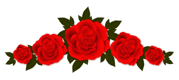 obraz róże czerwone