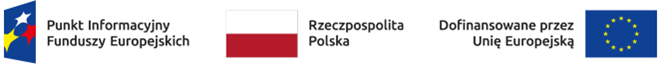 Loga:  Pomoc techniczna dla funduszy europejskich,  Rzeczpospolita Polska, dofinansowane przez unię europejską.