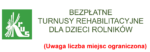Turnusy rehabilitacyjne dla dzieci rolników w 2026 roku