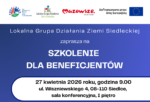 Szkolenie dla beneficjentów