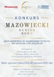 Konkurs “Mazowiecki Senior Roku”