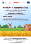 Informacja o naborach wniosków przez LGD Ziemi Siedleckiej